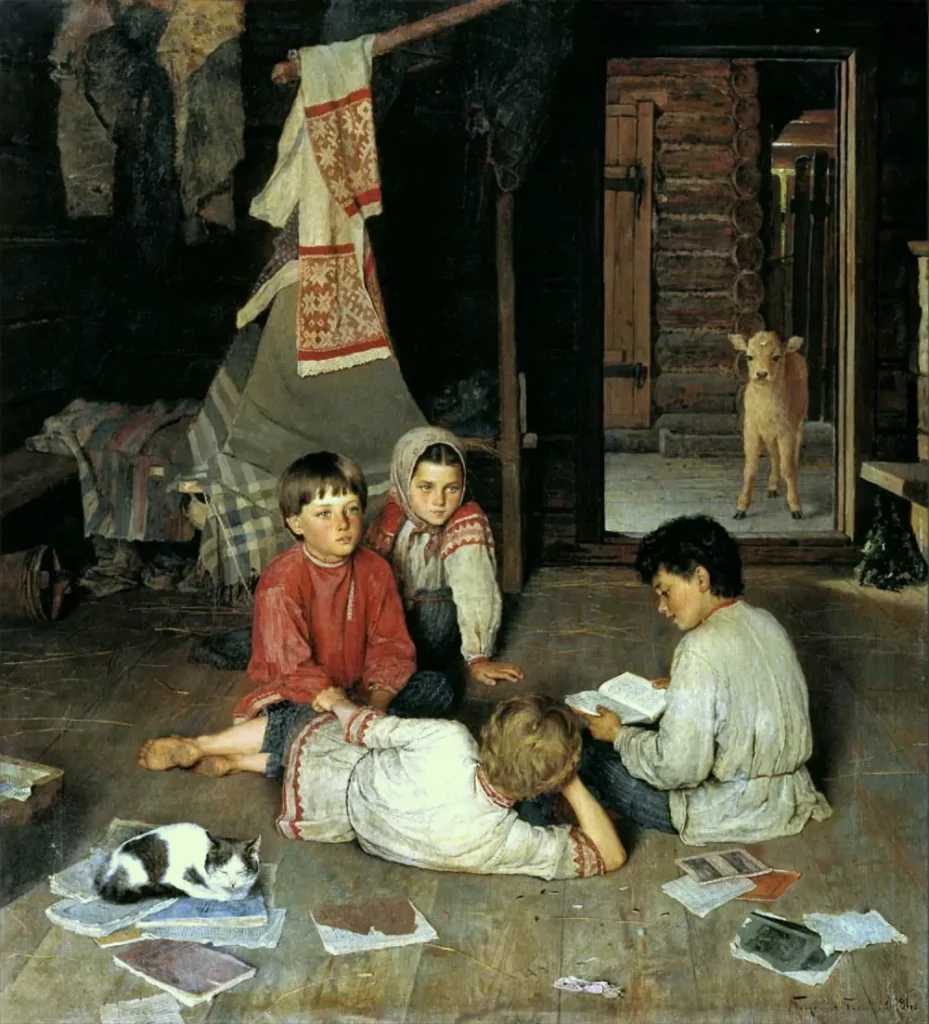 Mikołaj Bogdanow-Bielski, Nowa bajka, 1891