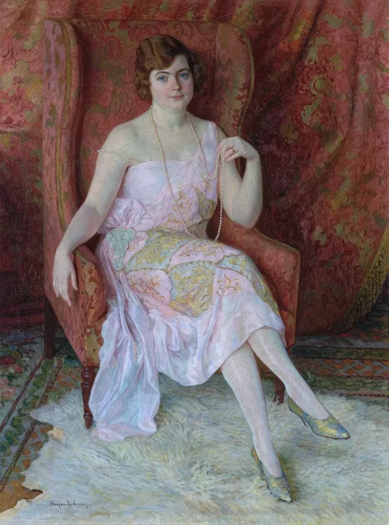 Mikołaj Bogdanow-Bielski, Portret żony artysty Antoniny Erhardt (1894-1969)