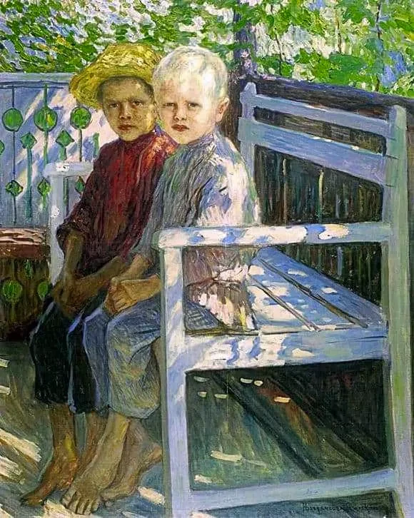 Mikołaj Bogdanow-Bielski, Dzieci, 1910