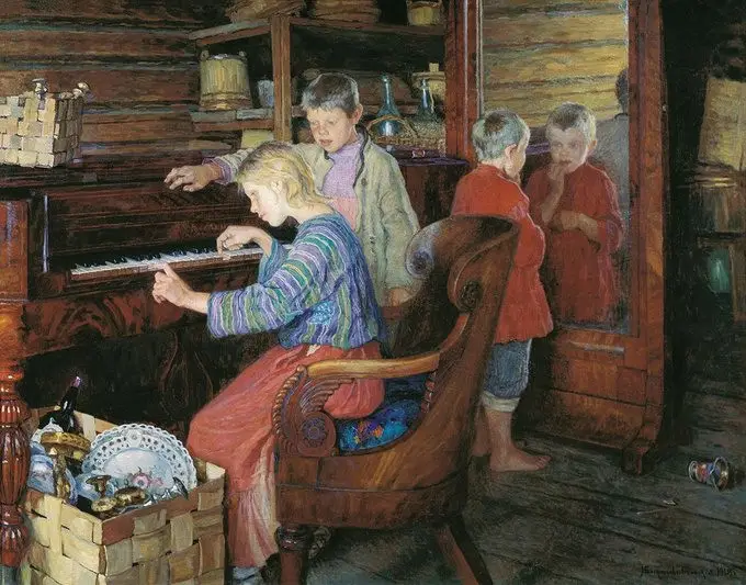 Mikołaj Bogdanow-Bielski (Rosja, 1868-1945), Koncert na pianinie