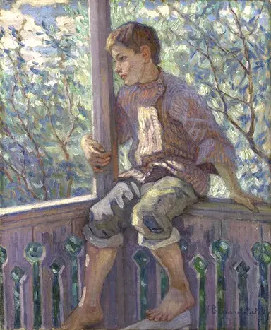 Mikołaj Bogdanow-Bielski (Rosja, 1868-1945), Portret kuzyna artysty, 1930